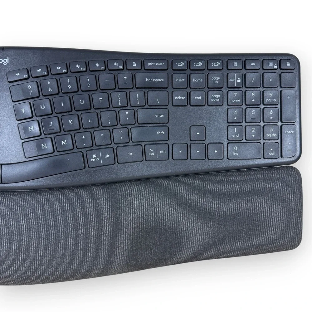 Logitech Ergo‎ K860 Wireless Ergonomic Keyboard Black K860 YR0072 Bluetooth A+++